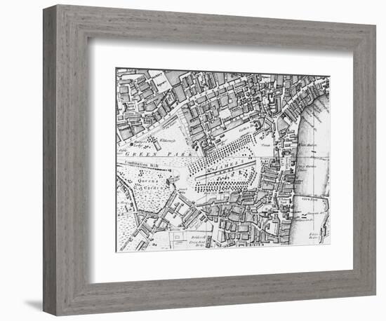 London Map, 1804-null-Framed Art Print