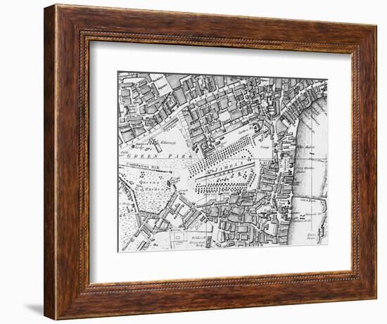 London Map, 1804-null-Framed Art Print