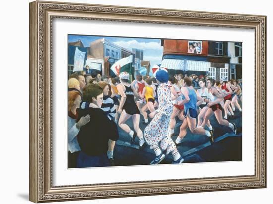 London Marathon, 1996-Cristiana Angelini-Framed Giclee Print