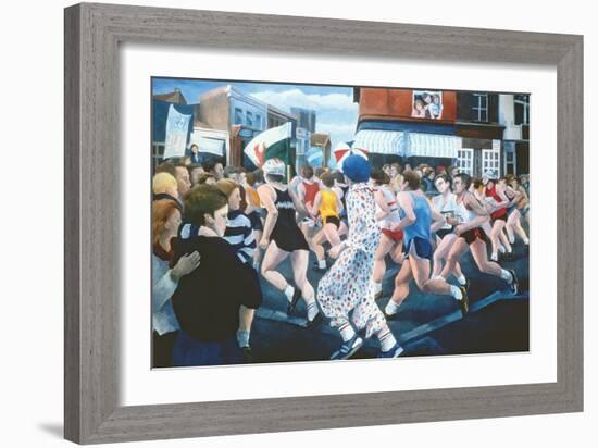 London Marathon, 1996-Cristiana Angelini-Framed Giclee Print