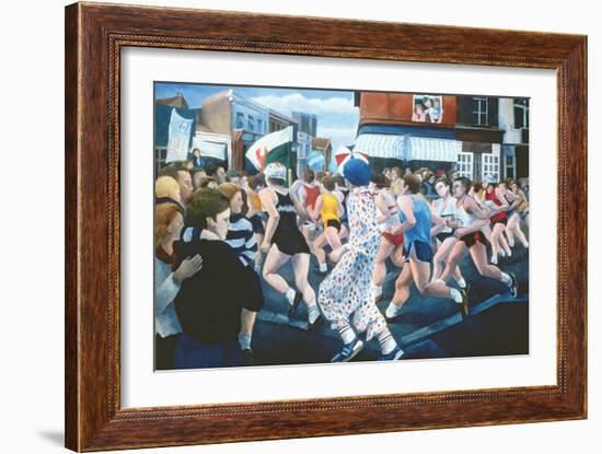 London Marathon, 1996-Cristiana Angelini-Framed Giclee Print