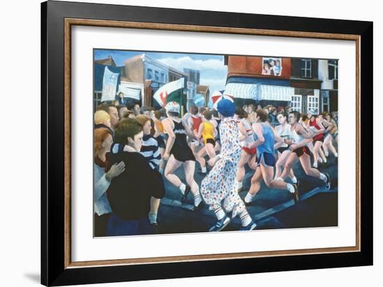 London Marathon, 1996-Cristiana Angelini-Framed Giclee Print