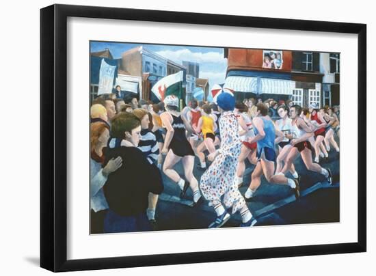 London Marathon, 1996-Cristiana Angelini-Framed Giclee Print