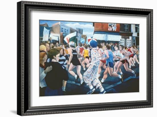 London Marathon, 1996-Cristiana Angelini-Framed Giclee Print