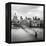 London Millenium Bridge-Nina Papiorek-Framed Premier Image Canvas