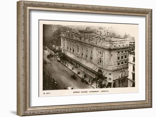 London Opera House-null-Framed Art Print