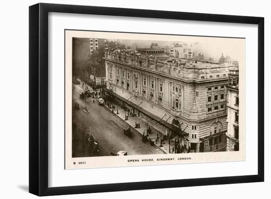 London Opera House-null-Framed Art Print