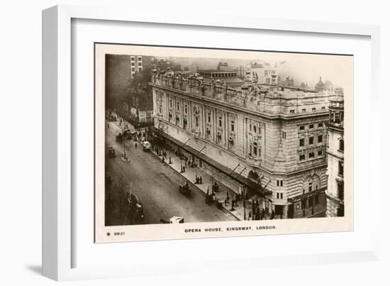 London Opera House-null-Framed Art Print