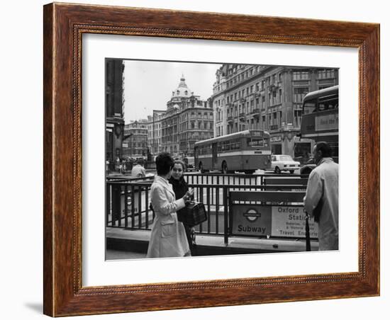 London, Oxford Circus-null-Framed Photographic Print