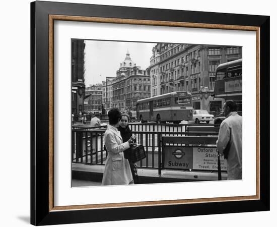 London, Oxford Circus-null-Framed Photographic Print