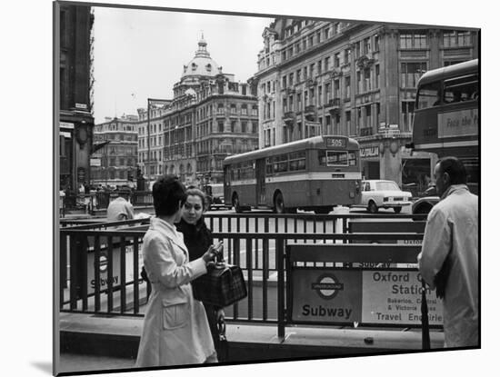 London, Oxford Circus-null-Mounted Photographic Print