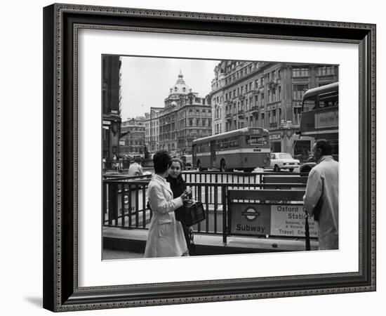 London, Oxford Circus-null-Framed Photographic Print