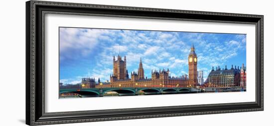 London Panorama - Big Ben, Uk-TTstudio-Framed Photographic Print
