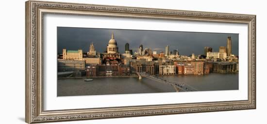 London Panoramic-Bill Philip-Framed Giclee Print