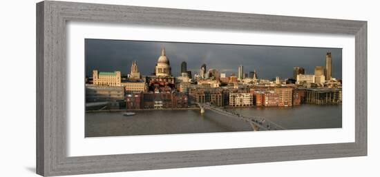 London Panoramic-Bill Philip-Framed Giclee Print