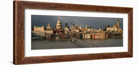 London Panoramic-Bill Philip-Framed Giclee Print