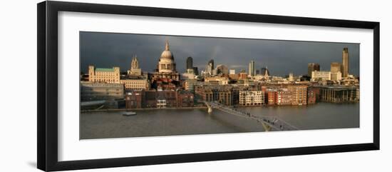 London Panoramic-Bill Philip-Framed Giclee Print