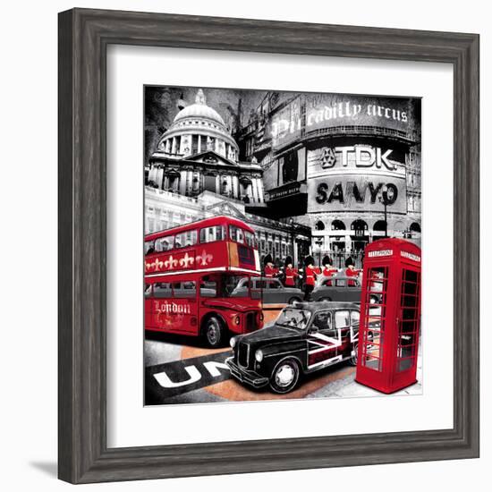 London Piccadilly Circus-null-Framed Art Print