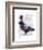 London Pigeon-Fab Funky-Framed Art Print