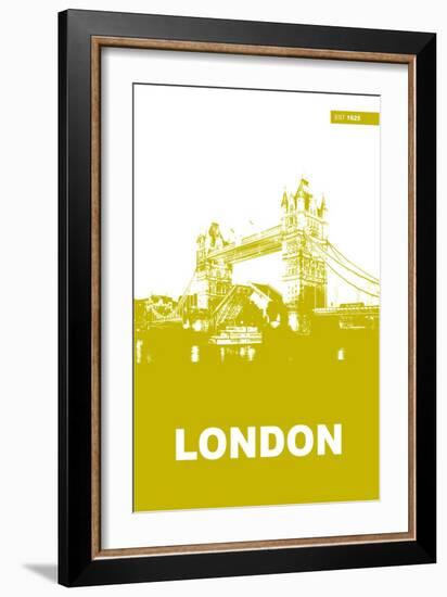 London Poster-NaxArt-Framed Art Print