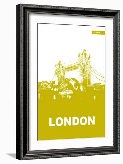 London Poster-NaxArt-Framed Art Print