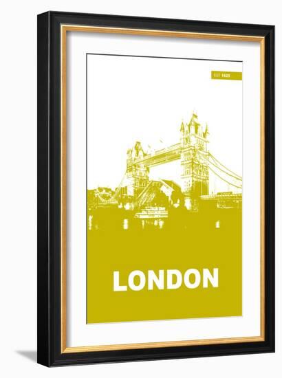 London Poster-NaxArt-Framed Art Print