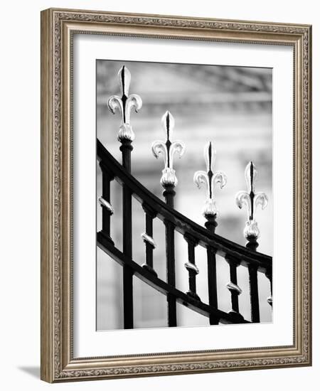 London Railings - Bend-Joseph Eta-Framed Giclee Print