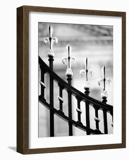 London Railings - Bend-Joseph Eta-Framed Giclee Print