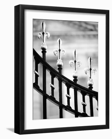 London Railings - Bend-Joseph Eta-Framed Giclee Print