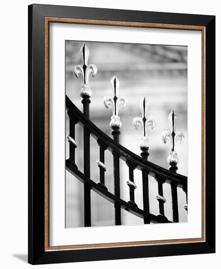 London Railings - Bend-Joseph Eta-Framed Giclee Print