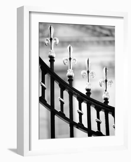 London Railings - Bend-Joseph Eta-Framed Giclee Print