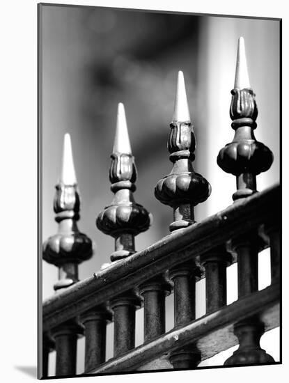 London Railings - Curve-Joseph Eta-Mounted Giclee Print