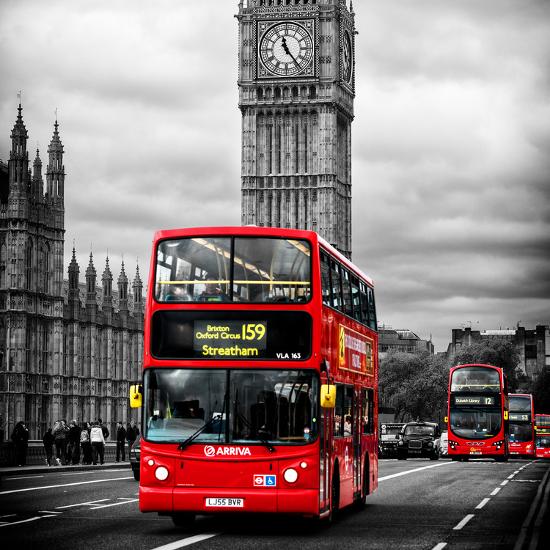 London Red Bus And Big Ben City Of London Uk England United Kingdom Europe Photographic Print Philippe Hugonnard Art Com