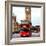 London Red Bus and Big Ben - City of London - UK - England - United Kingdom - Europe-Philippe Hugonnard-Framed Photographic Print