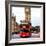 London Red Bus and Big Ben - City of London - UK - England - United Kingdom - Europe-Philippe Hugonnard-Framed Photographic Print