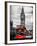 London Red Bus and Big Ben - City of London - UK - England - United Kingdom - Europe-Philippe Hugonnard-Framed Photographic Print