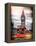 London Red Bus and Big Ben - City of London - UK - England - United Kingdom - Europe-Philippe Hugonnard-Framed Stretched Canvas