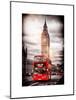 London Red Bus and Big Ben - City of London - UK - England - United Kingdom - Europe-Philippe Hugonnard-Mounted Art Print