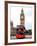 London Red Bus and Big Ben - London - UK - England - United Kingdom - Europe-Philippe Hugonnard-Framed Photographic Print