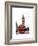 London Red Bus and Big Ben - London - UK - England - United Kingdom - Europe-Philippe Hugonnard-Framed Art Print