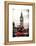 London Red Bus and Big Ben - London - UK - England - United Kingdom - Europe-Philippe Hugonnard-Framed Stretched Canvas