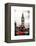 London Red Bus and Big Ben - London - UK - England - United Kingdom - Europe-Philippe Hugonnard-Framed Stretched Canvas