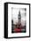 London Red Bus and Big Ben - London - UK - England - United Kingdom - Europe-Philippe Hugonnard-Framed Stretched Canvas