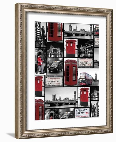 London Repeat-Joseph Eta-Framed Giclee Print