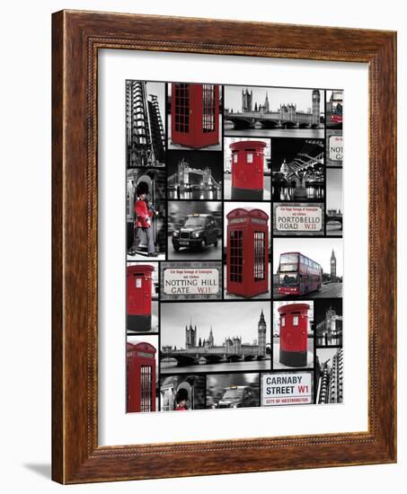 London Repeat-Joseph Eta-Framed Giclee Print