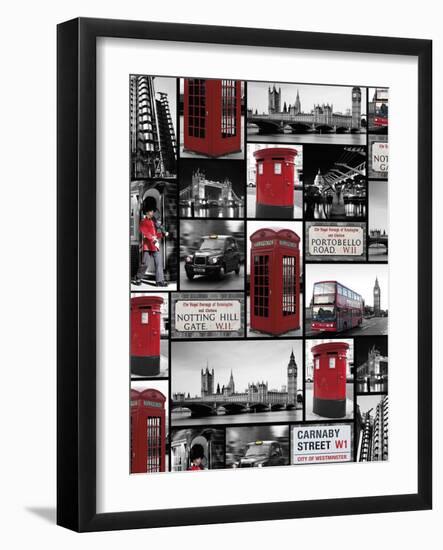 London Repeat-Joseph Eta-Framed Giclee Print