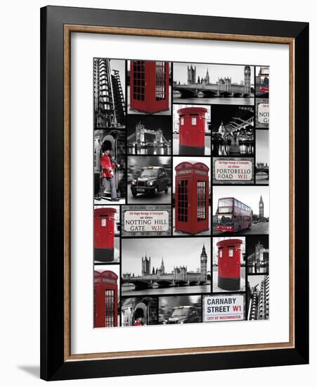 London Repeat-Joseph Eta-Framed Giclee Print