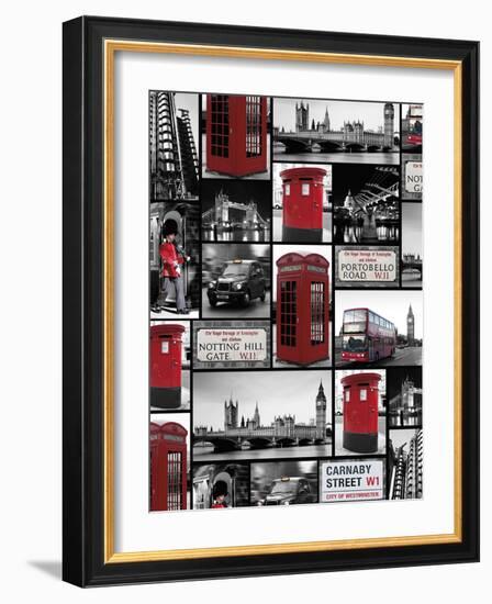 London Repeat-Joseph Eta-Framed Giclee Print