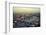 London Rooftop View Panorama at Sunset with Urban Architectures and Thames River.-Songquan Deng-Framed Photographic Print