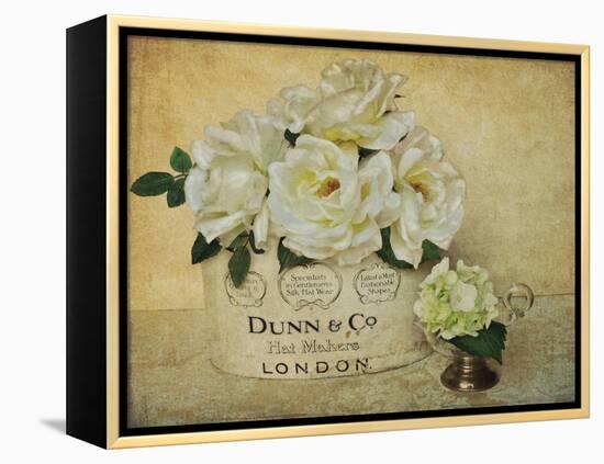 London Roses-Cristin Atria-Framed Stretched Canvas